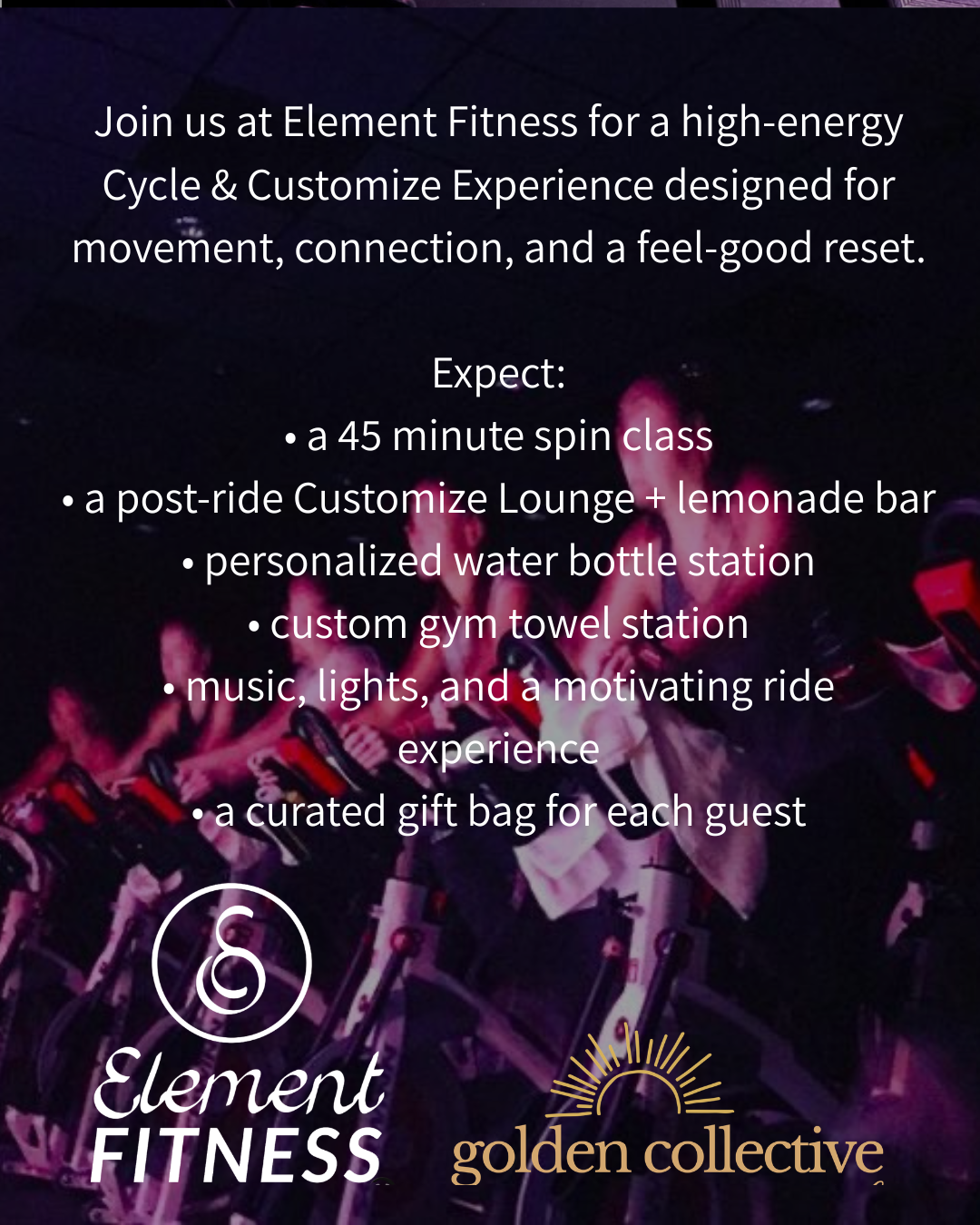 Cycle & Customize Experience - May 31st